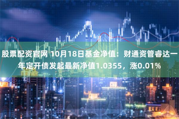 股票配资官网 10月18日基金净值：财通资管睿达一年定开债发起最新净值1.0355，涨0.01%